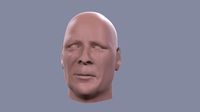 Bruce Willis head | 3D