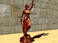 Statue Themis | 3D