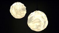 Flo Hanging light Shade Big | 3D