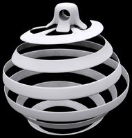 Christmas Tree Globe | 3D