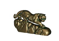 Leopard statue | 3D