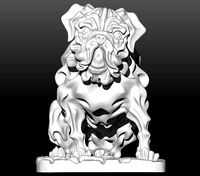 Mops dog | 3D