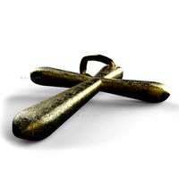 Catholic Cross Rounded | 3D