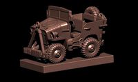 3DMagiks - 1945 Willis Jeep - STL | 3D