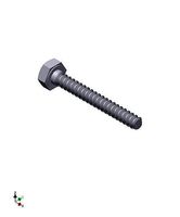 Hex Head Metric 4x30mm | 3D