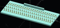 FlashForge Creator Pro Rear Mounted Peg Board | 3D