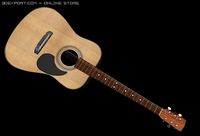 Acoustic guitar Cort 3D Model