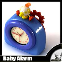 Baby Alarm 3D Model