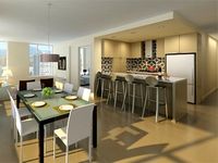 Photorealistic Kitchen  Dining Room 084 3D Model