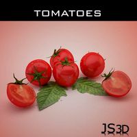 Tomatoes 3D Model