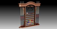 Cue Stand | 3D