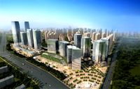 City shopping mall 008 3D Model