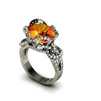 ring diamond crown | 3D