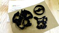 Pokemon cookie cutter set | 3D
