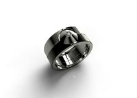Anello Fascia con diamante Uomo Vuitton  | 3D