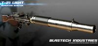 The T-21 light repeating blaster | 3D