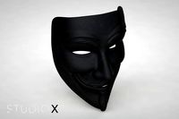 Guy Fawkes Mask | 3D