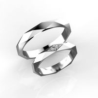 Boucheron facette rings 2 | 3D