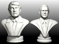Trump Pence pack | 3D