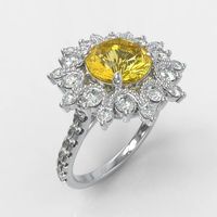 Flower ring | 3D