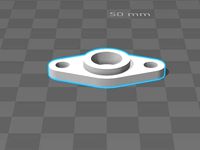 bearings holder D11 B5 d5 | 3D