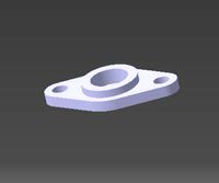 bearings holder D12 B4 d5 | 3D