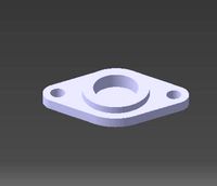 bearings holder D15 B5 d5 | 3D