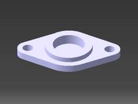 bearings holder D18 B6 d6 | 3D