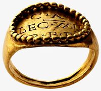 Roman officer ring replica | 3D