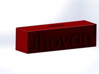 Moneybox Customizable | 3D