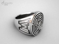 WestWorld maze Ring 9s | 3D