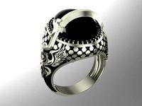 man ring ottoman empire series 3 | 3D