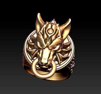 wolf ring final fantasy | 3D