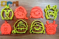 Disney Frozen Characters cookie cutter stl file | 3D