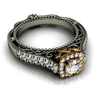 Verragio engagement diamond ring | 3D