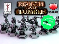 Rough-and-Tumble base set | 3D