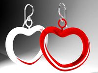 Moebius Heart Pendant | 3D