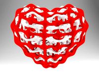 Interlinked Heart | 3D