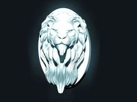 Lion Head Sculpture | 3D