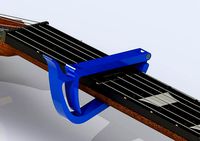 Guitar plastic capo | 3D
