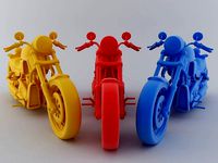 Heavy Bike 3D Model | 3D
