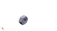 Hex Nut Metric 3mm | 3D