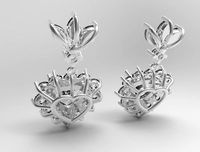 Pandant hearts | 3D