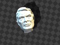 Actor JEAN MARAIS head | 3D
