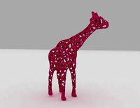 Wired Giraff | 3D