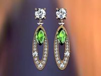Bvlgary earrings | 3D