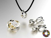 Easter eggs collection set 2 hollow 0140 | 3D