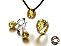 Easter eggs collection set 2 with gems 0140 | 3D