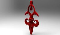 Unique Celtic Pendant | 3D