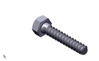 Hex Head Metric 5x25mm | 3D